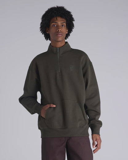 CA-X14 (Champion base quarter-zip crew army green) 52694431