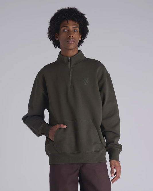 CA-X14 (Champion base quarter-zip crew army green) 52694431