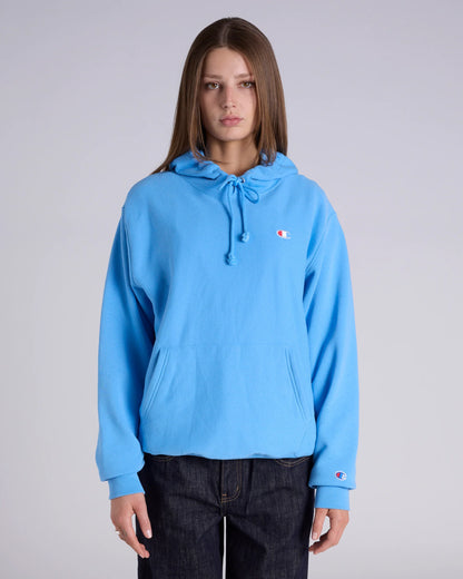 CA-Q14 (Champion reverse weave terry hoodie iceberg blue) 102594782