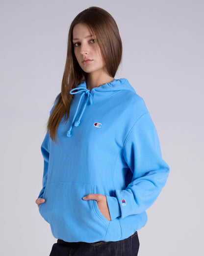 CA-Q14 (Champion reverse weave terry hoodie iceberg blue) 102594782