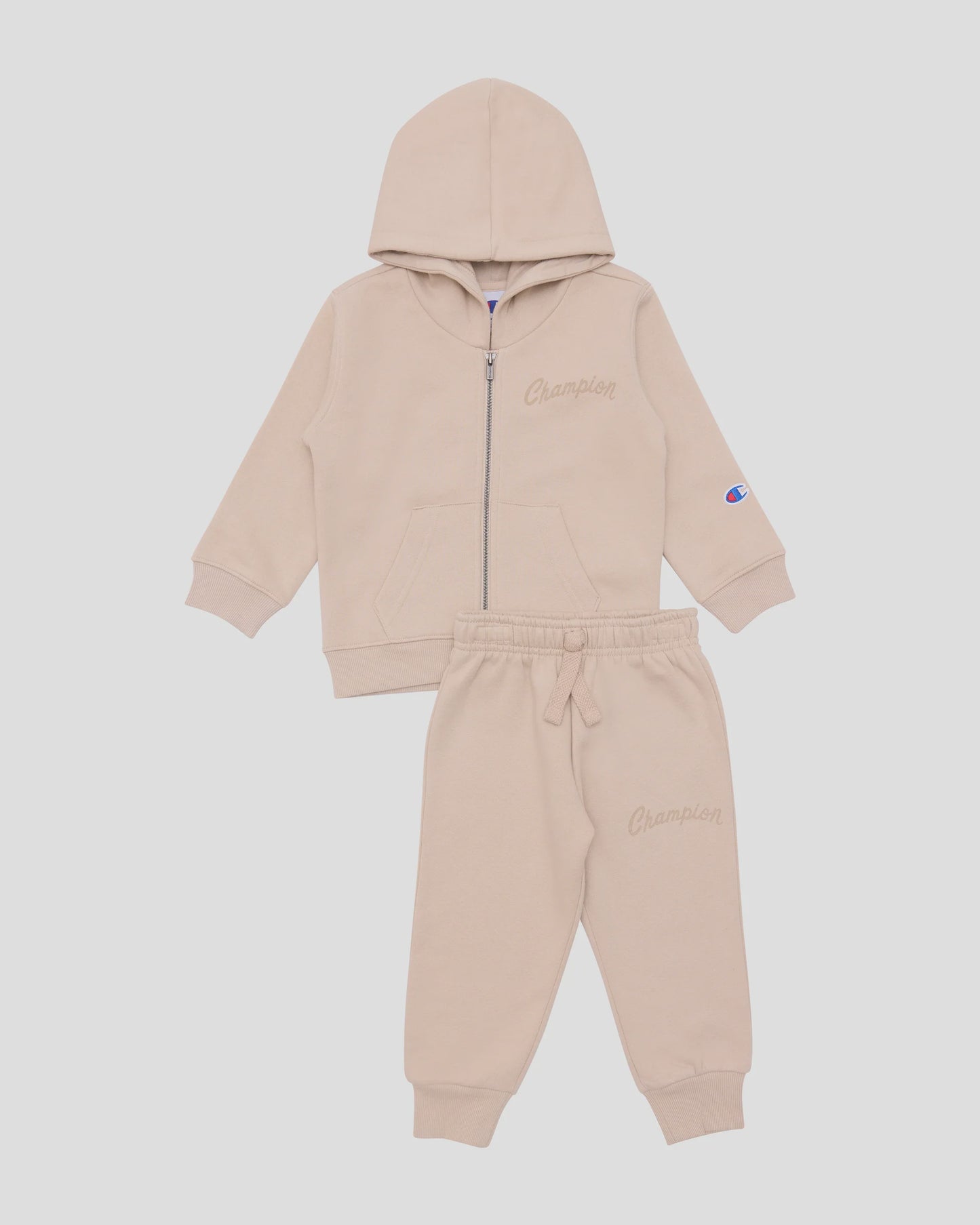 CA-T14 (Champion legend toddler hoodie and trackpant set champagne frost) 32693545
