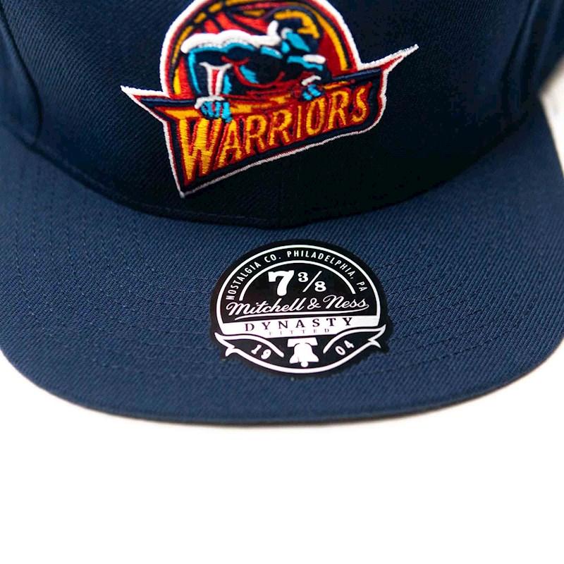 MNA-X27 (Mitchell and ness team ground 2.0 fitted hwc hat golden state warriors navy) 52392824