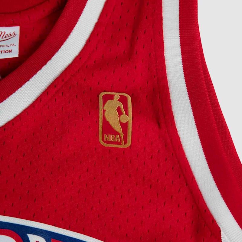 MNA-J40 (Mitchell & ness swingman jersey sixers iverson 96-97 alternate red) 122498695