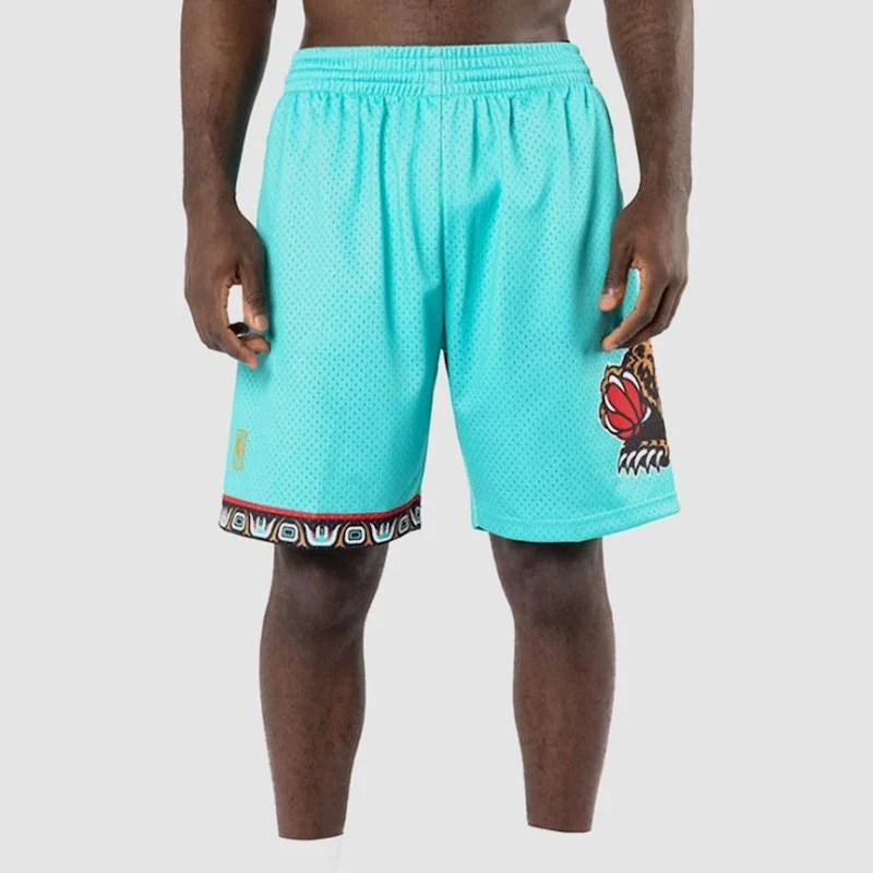 MNA-N34 (Mitchell and ness swingman shorts grizzlies 96-97 road teal) 12496956