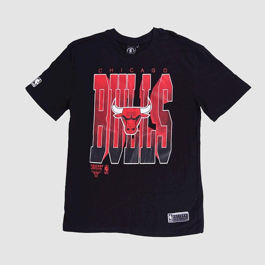 NBAA-B4 (Nba essentials chesapeak short sleeve vintage tee bulls black) 112392826