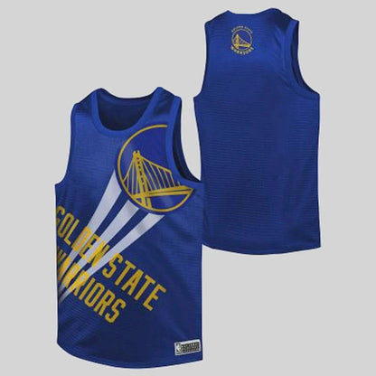 NBAA-M5 (Nba essentials hedley mesh tank golden state warriors rush blue) 82495500