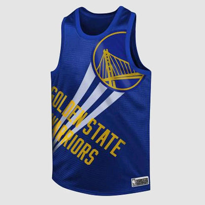 NBAA-M5 (Nba essentials hedley mesh tank golden state warriors rush blue) 82495500