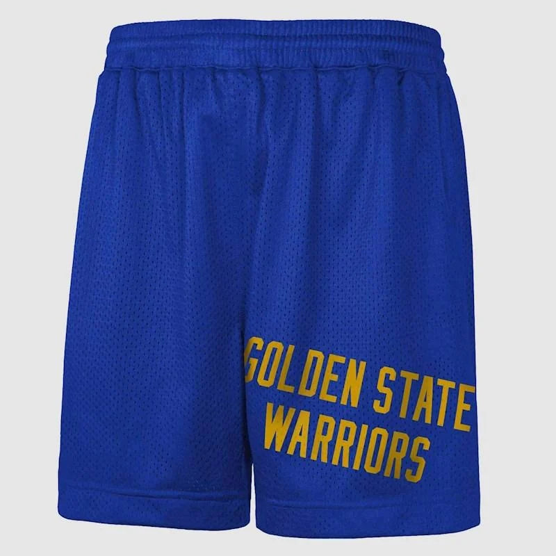 NBAA-N5 (Nba essentials hedley mesh short golden state warriors rush blue) 82495000