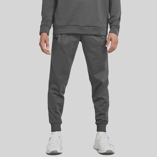 UAA-K15 (Under armour mens armour fleece joggers castlerock/black) 62594347