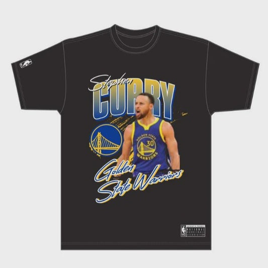 NBAA-E5 (Nba essentials steph curry golden state warrior jones vintage tee black) 72493500