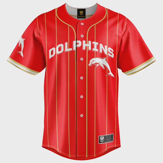 ABA-V (Ashtabula nrl dolphins slugger baseball shirt) 92693862