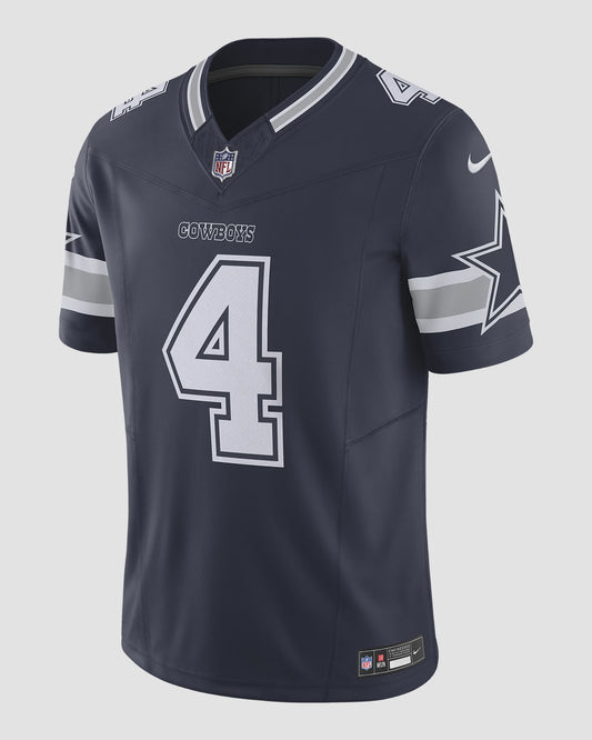 NA-H46 (Nike game time dri-fit NFL  jersey dak prescott dallas cowboys navy) 122499086