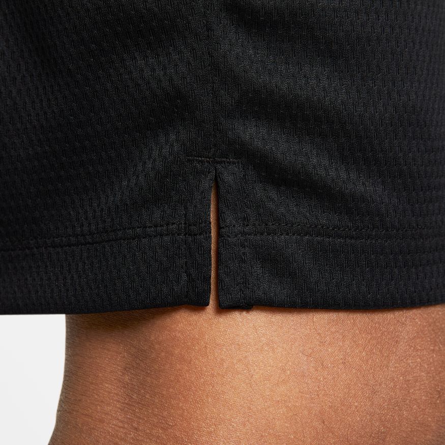 NA-O42 (Nike dri fit icon 8"shorts black/white) 52392813 NIKE