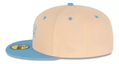 NEC-Z52 (New era 5950 ice latte pittsburgh pirates  fitted hat mango mocha/sky blue) 72393750