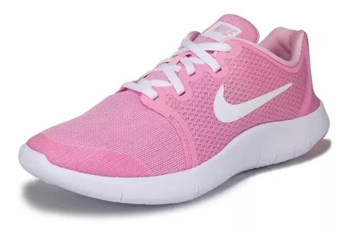 Nike flex contact pink hot sale