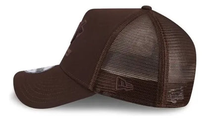 NEC-S70 (New era 940 A frame burnt wood anaheim ducks trucker snapback brown osfm) 122592450