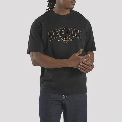 RA-B4 (Reebok elevated athletic varsity tee black) 82693581