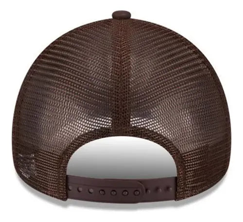 NEC-S70 (New era 940 A frame burnt wood anaheim ducks trucker snapback brown osfm) 122592450