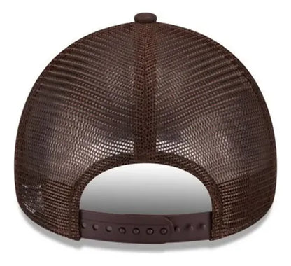 NEC-S70 (New era 940 A frame burnt wood anaheim ducks trucker snapback brown osfm) 122592450