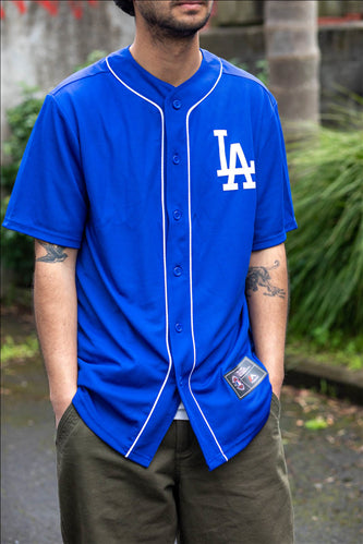 MJA-Y10 (Majestic major league baseball core jersey dodgers royal) 6239565