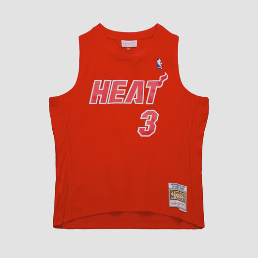 MNA-S35 (Mitchell and ness swingman jersey 12-13 heat wade red) 32498695