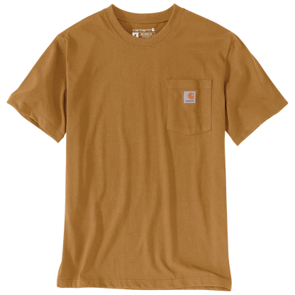 CHA-G9 (Carhartt dearborn relaxed fit heavyweight pocket t-shirt carhartt brown) 82692622
