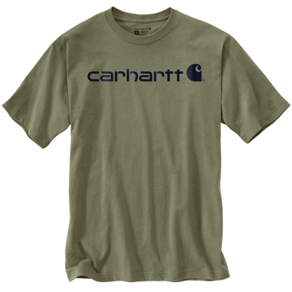 CHA-J9 (Carhartt dearborn relaxed fit heavy weight logo t-shirt dusty olive) 82692975