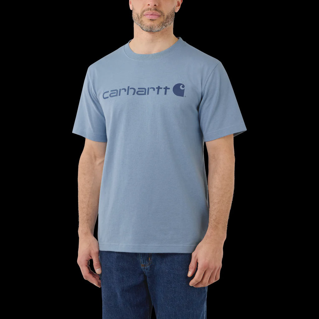 CHA-Z6 (Carhartt graphic relaxed fit t-shirt alpine blue heather) 22592770