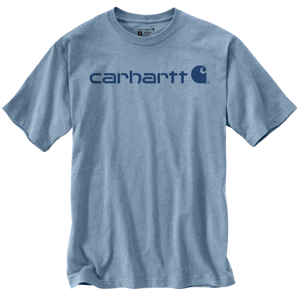 CHA-Z6 (Carhartt graphic relaxed fit t-shirt alpine blue heather) 22592770