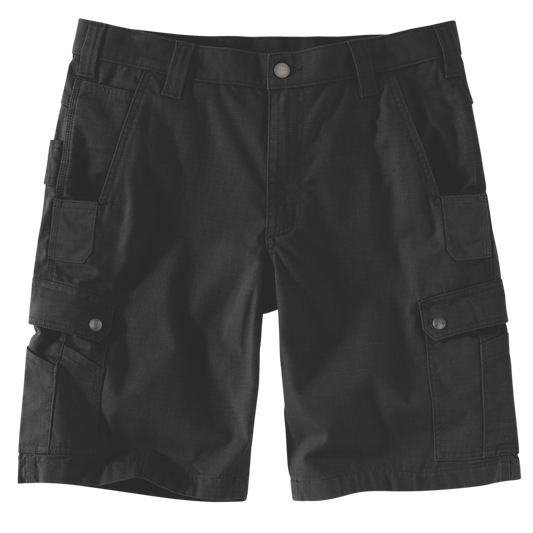 CHA-W4 (Carhartt ripstop relaxed fit cargo work short black) 122396505