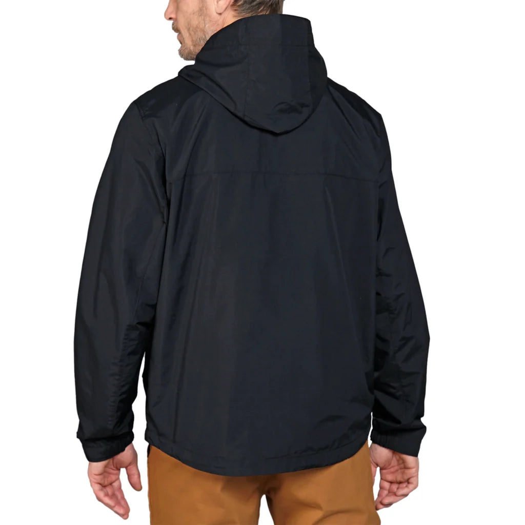 CHA-K10 (Carhartt mens loose fit packable anorak black) 926910083