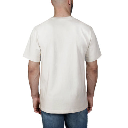 CHA-K6 (Carhartt heavyweight relaxed fit hard at work graphic tee malt) 102493475