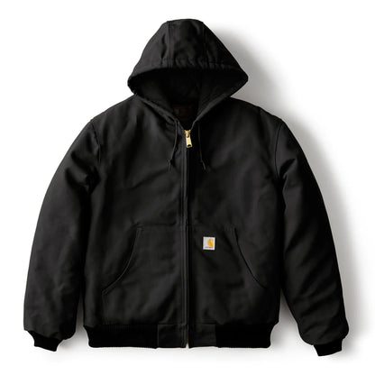 CHA-X9 (Carhartt iconic J140 firm duck active jacket black) 826918913