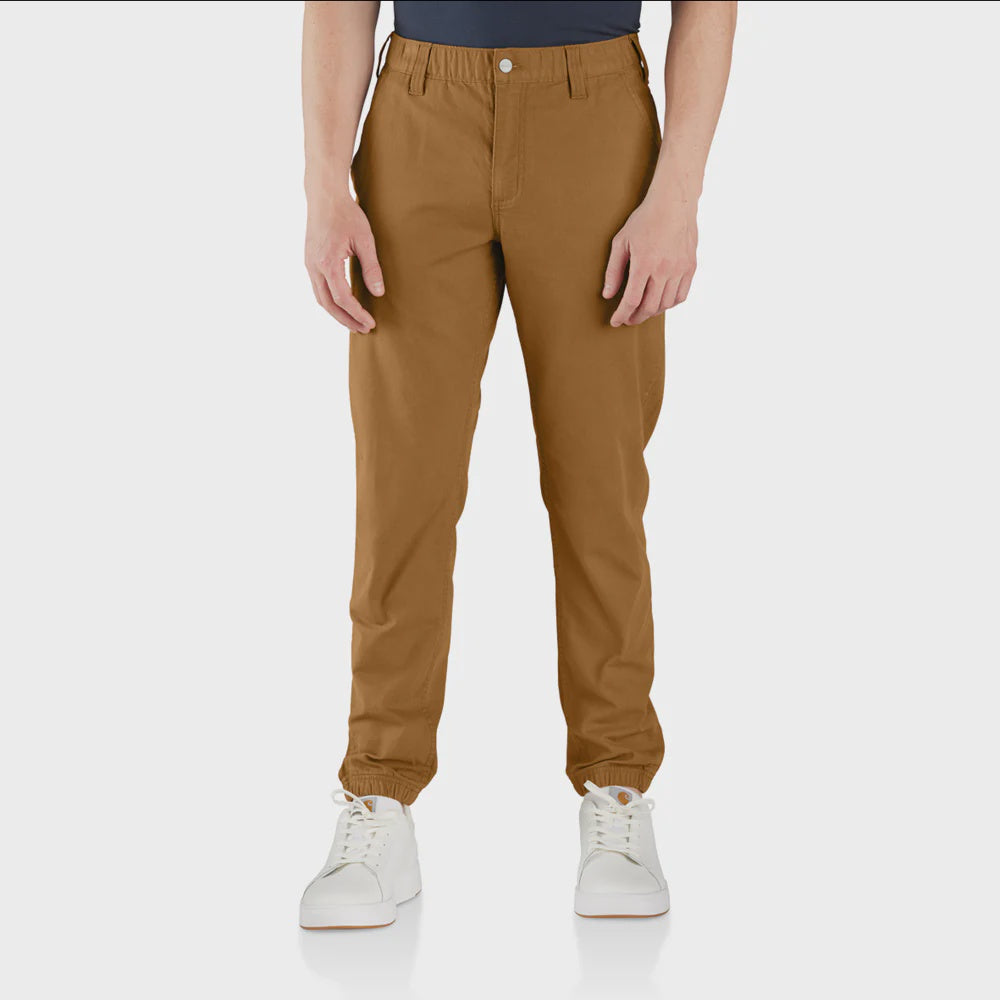 CHA-Q6 (Carhartt rugged flex canvas jogger pant brown) 102498750