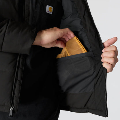 CHA-C10 (Carhartt livingston loose fit insulated jacket black)  826916896