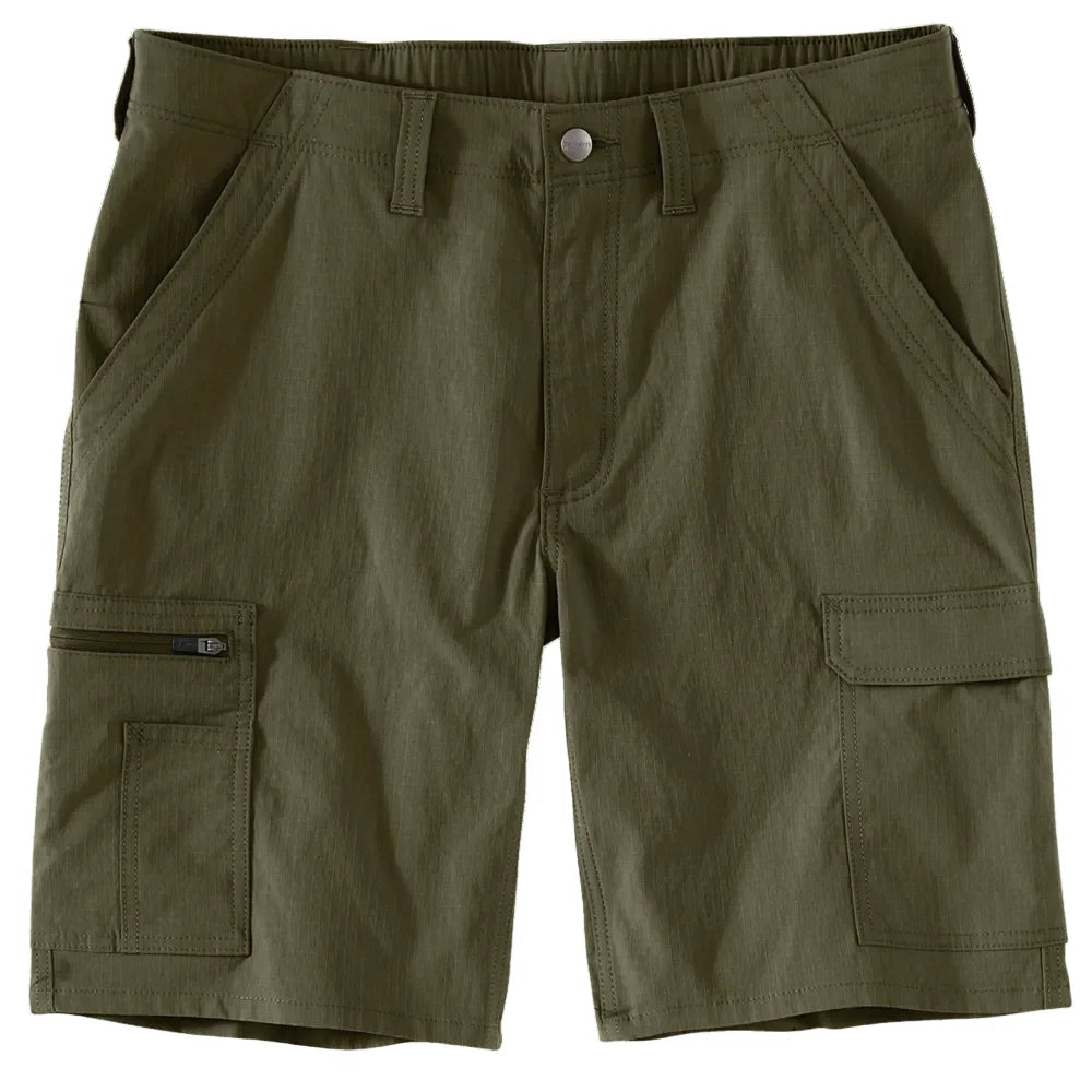 CHA-W9 (Carhartt relaxed 10" carhartt force ripstop cargo shorts burnished logs) 82698320