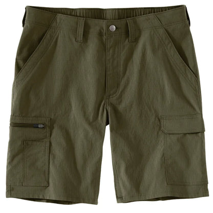 CHA-W9 (Carhartt relaxed 10" carhartt force ripstop cargo shorts burnished logs) 82698320