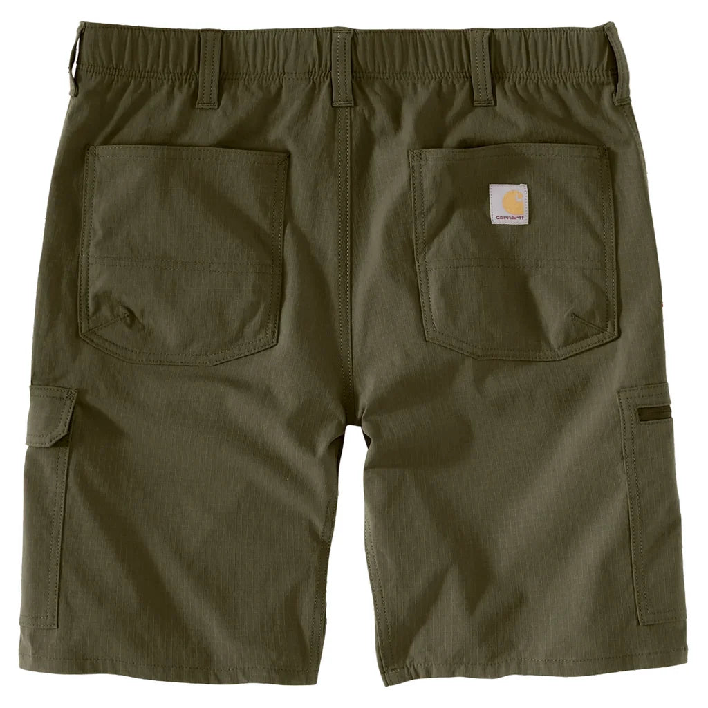 CHA-W9 (Carhartt relaxed 10" carhartt force ripstop cargo shorts burnished logs) 82698320