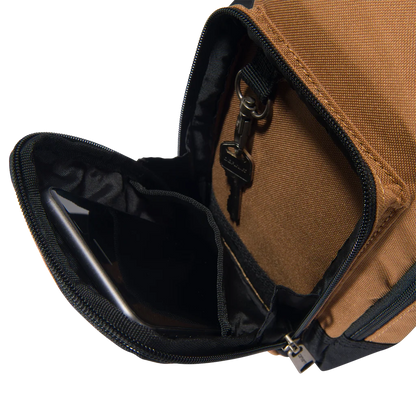 CHE-E1 (Carhartt unisex crossbody zip bag carhartt brown) 92694582