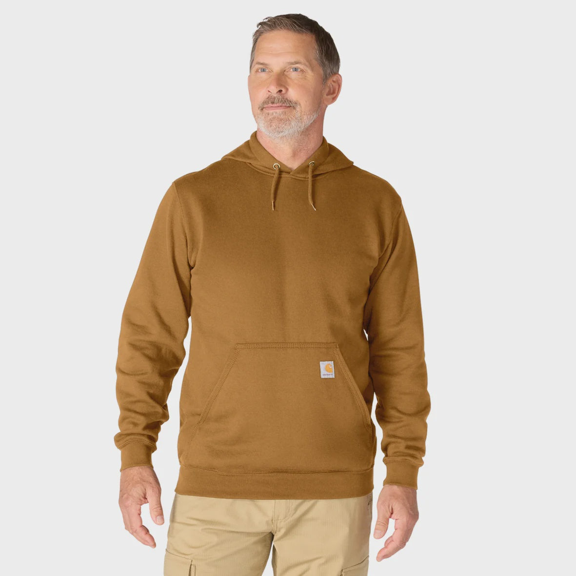 CHA-R9 (Carhartt marquette hooded sweatshirt burnished carhartt brown) 82696810