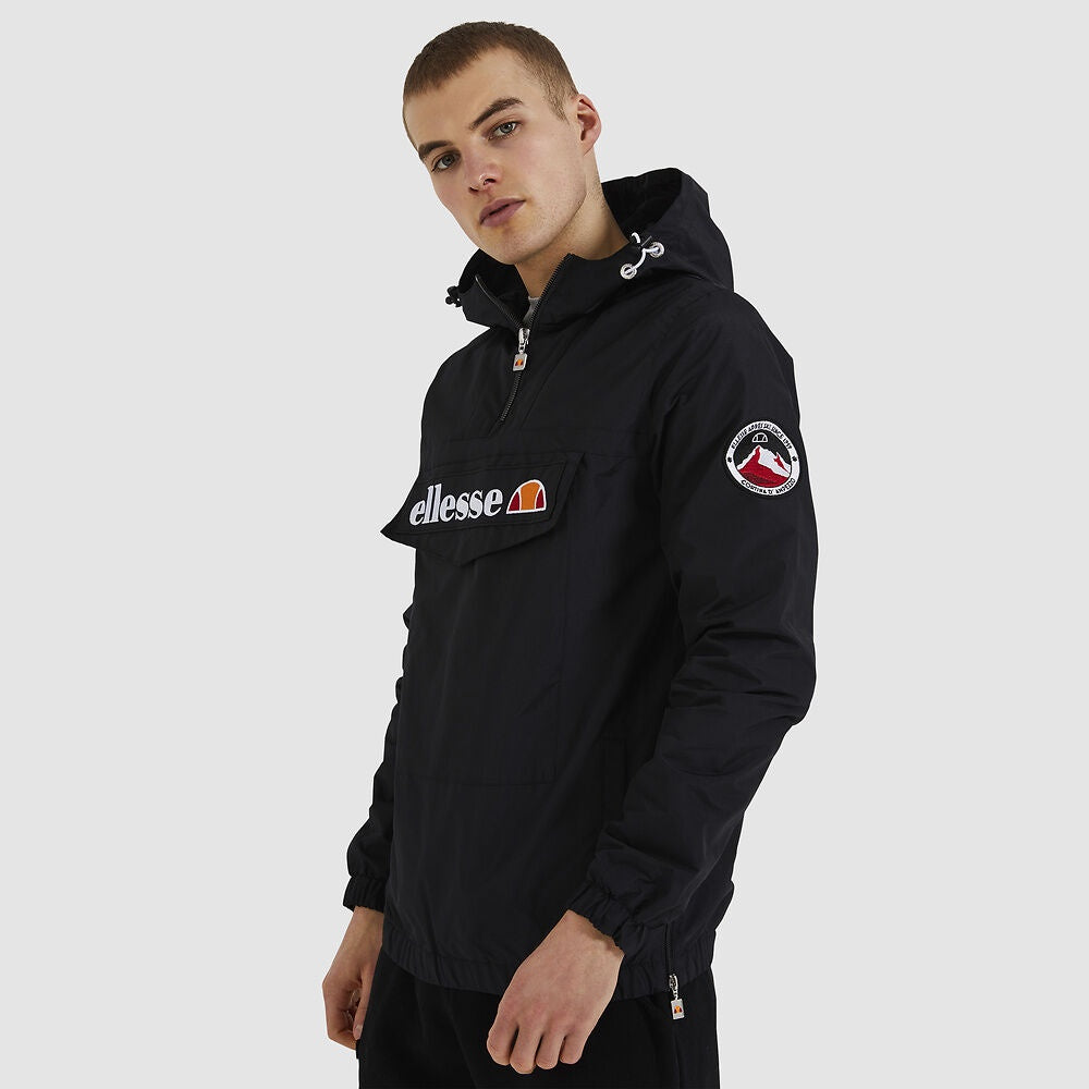 ELA-H1 (Ellesse mont 2 overhead half zip jacket black) 82499348