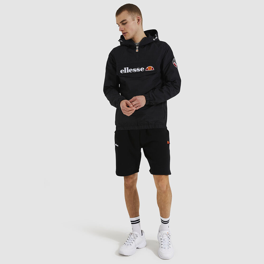 ELA-H1 (Ellesse mont 2 overhead half zip jacket black) 82499348