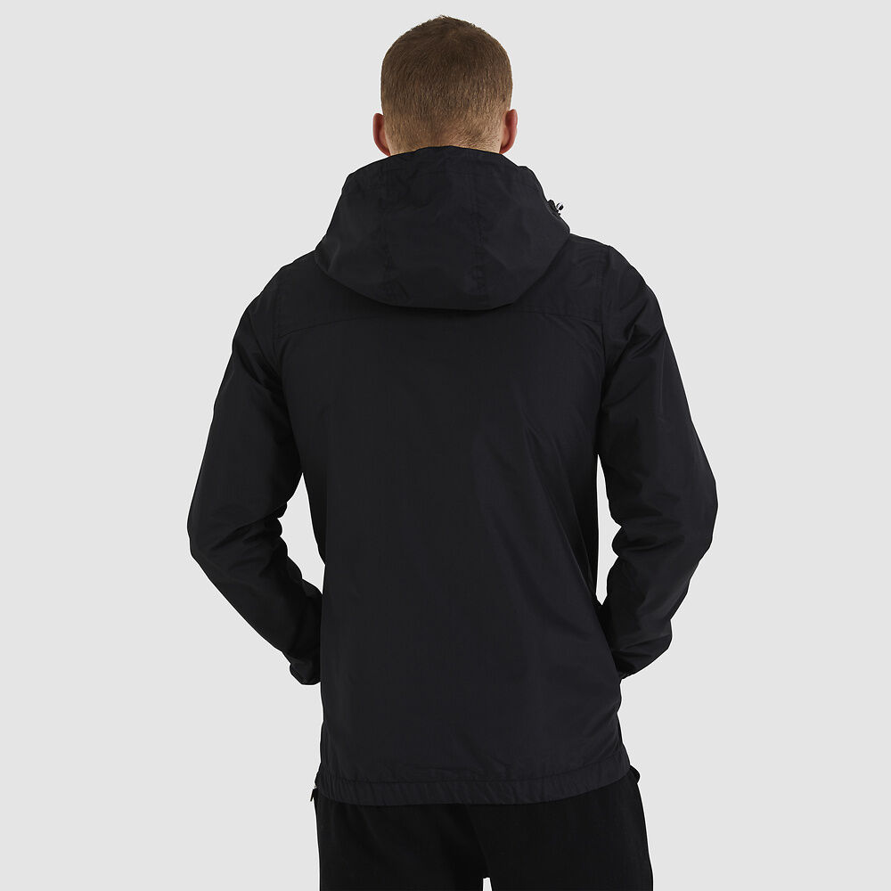 ELA-H1 (Ellesse mont 2 overhead half zip jacket black) 82499348