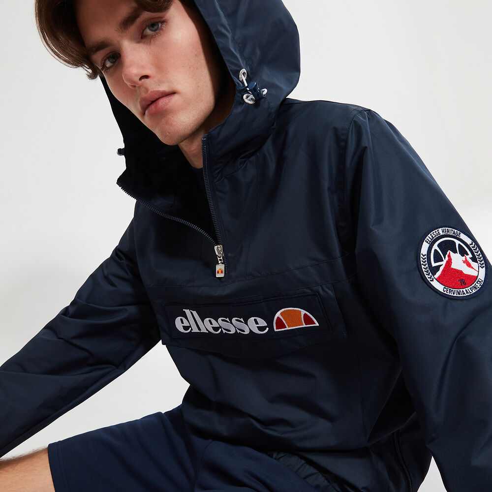 ELA-I1 (Ellesse mont 2 overhead half zip jacket navy) 82499348