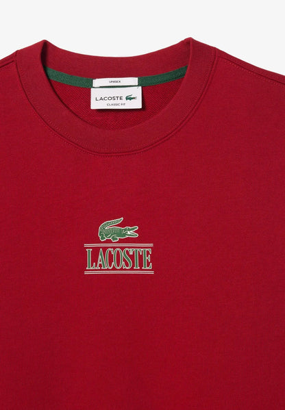 LCA-S20 (Lacoste core graphics nb crewneck sweatshirt) 1124912174