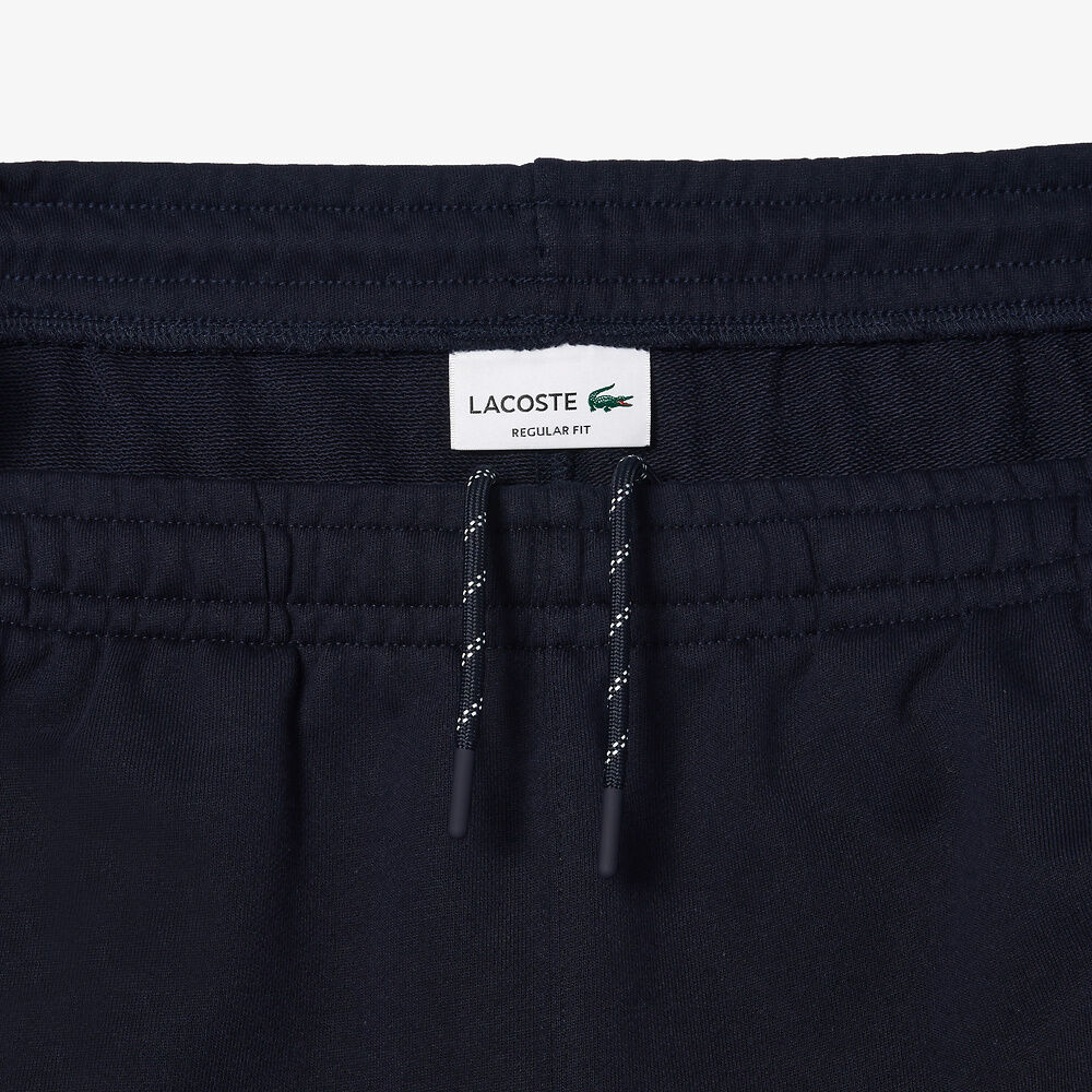 LCA-I21 (Lacoste french iconics nb regular fit jogger shorts navy blue) 112497391