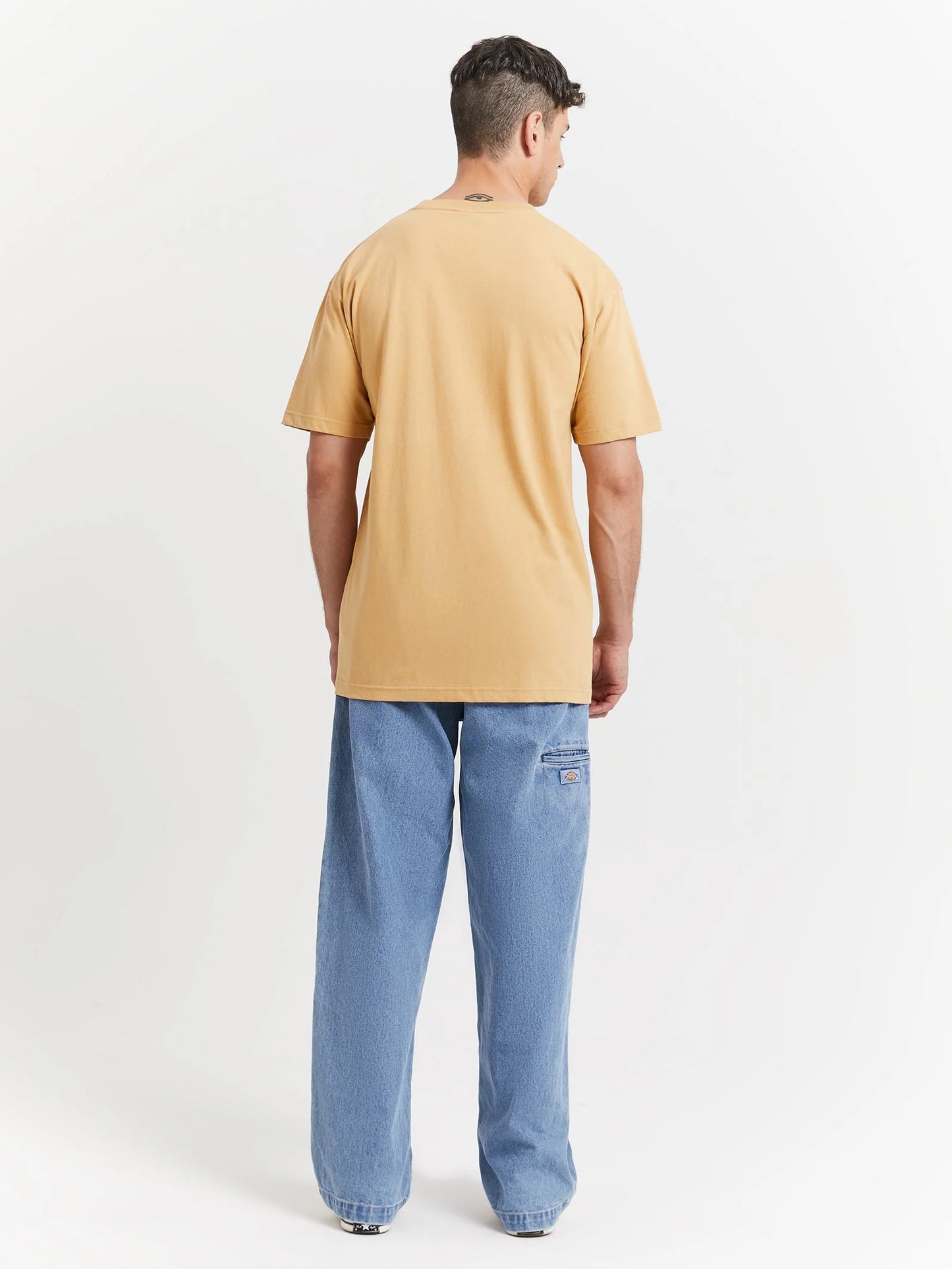 D-E6 (Dickies longview classic fit short sleeve tee ba clay) 102393379