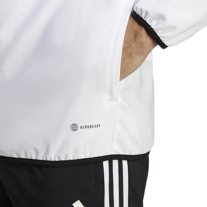 AA-E21 (Adidas tiro 23 league windbreaker white/black) 72395772 ADIDAS