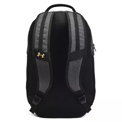 UAE-L14 (Under armour hustle 6.0 backpack black/dark heather/metallic gold) 32593913