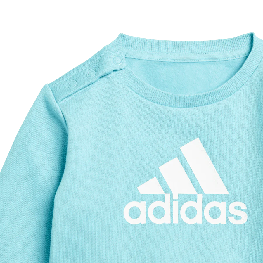 AA-J21 (Adidas badge of sport jogger set light aqua/white) 72393370 ADIDAS